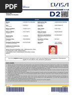 Form Visa Dan Perdim 11 | PDF