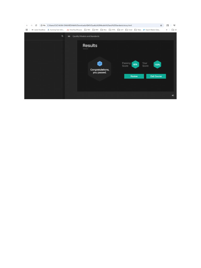 Quality Module and Standard | PDF