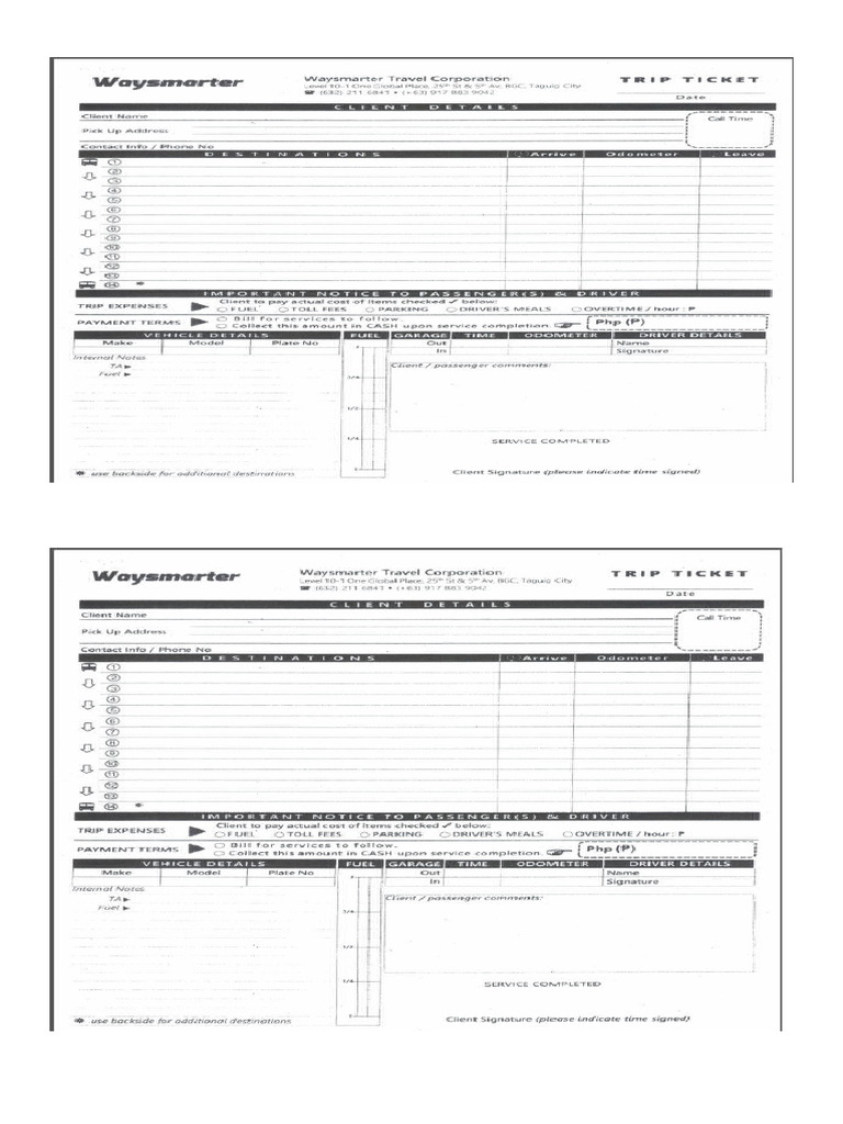 Daysmaster Receipt | PDF