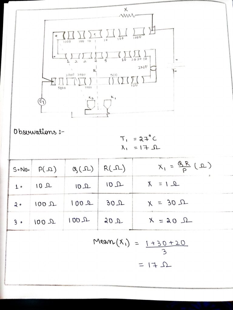 Physics Practical Second Semester | PDF