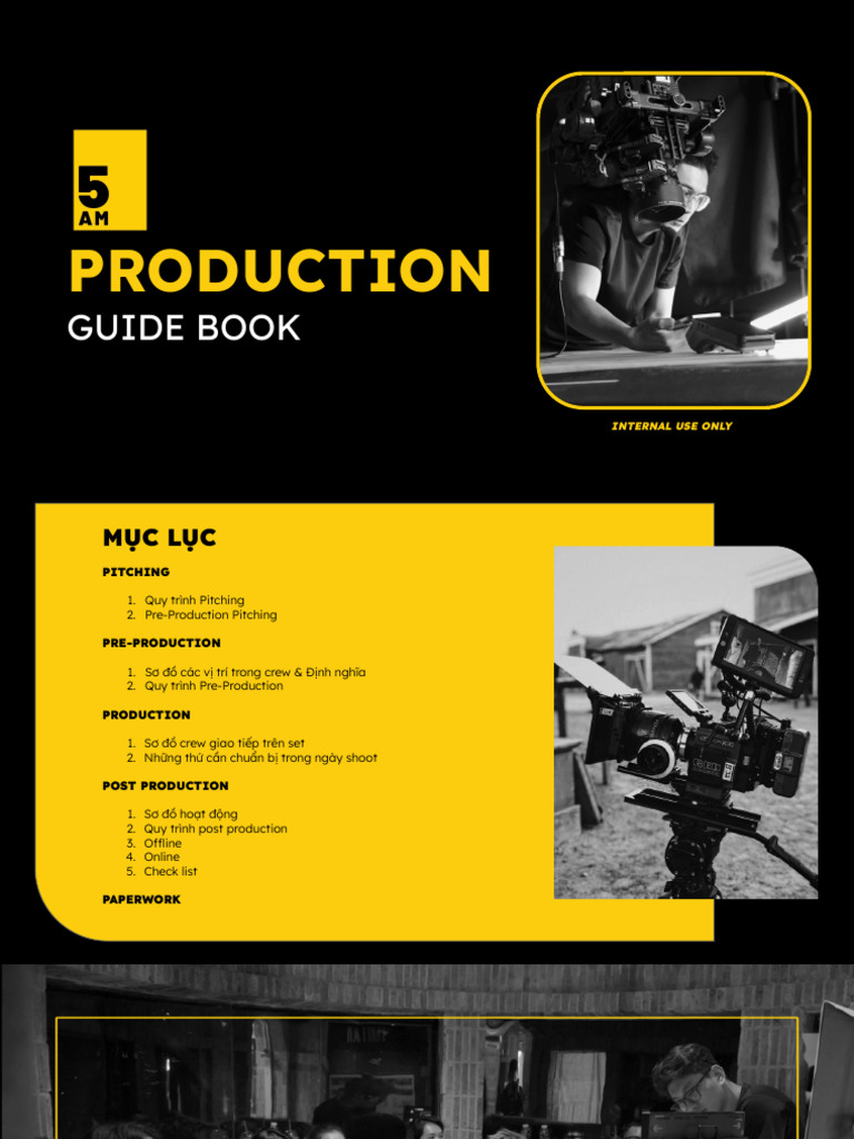 5am Productions Guide Book | PDF
