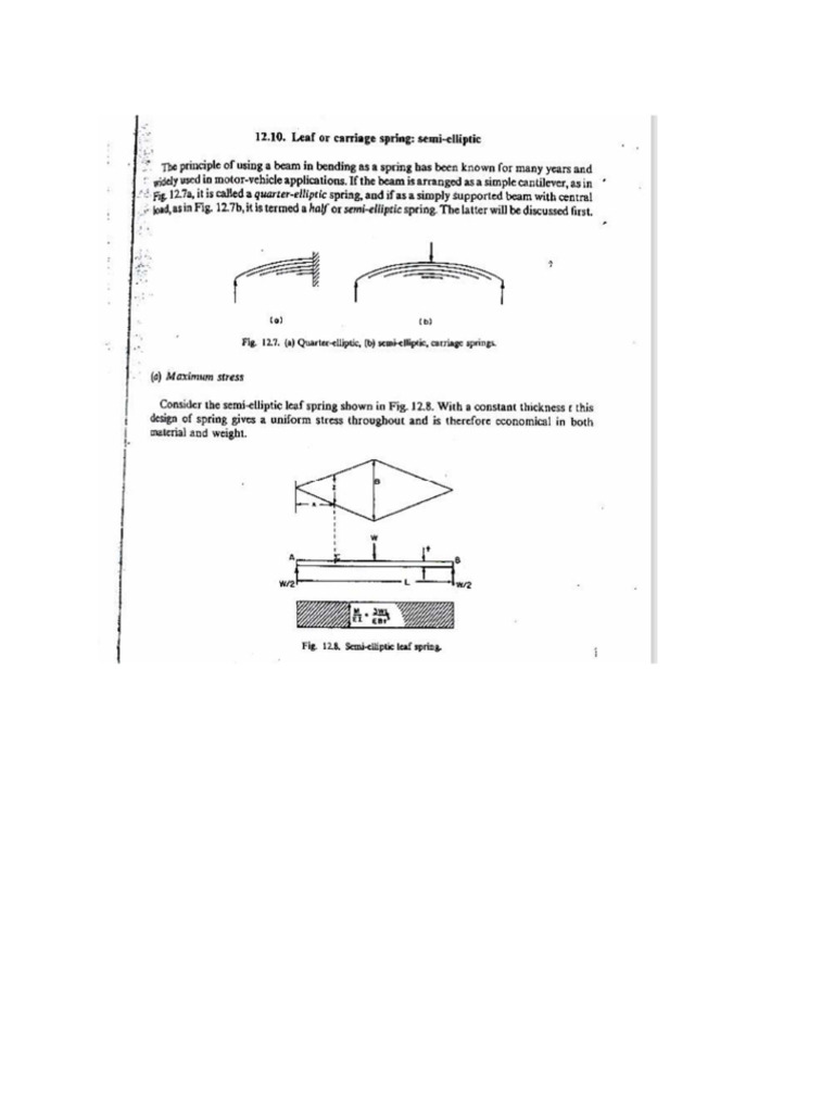 Leaf Springs | PDF