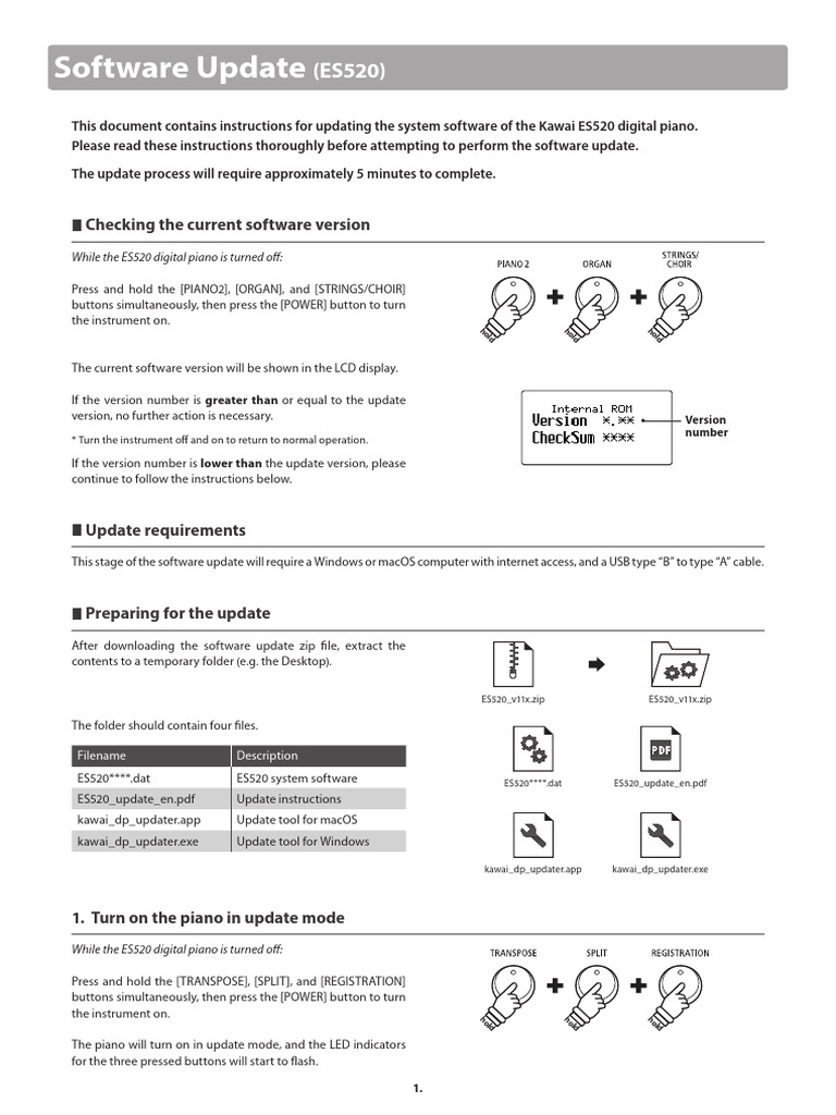 es520_v124_en | PDF | Computer File | Usb