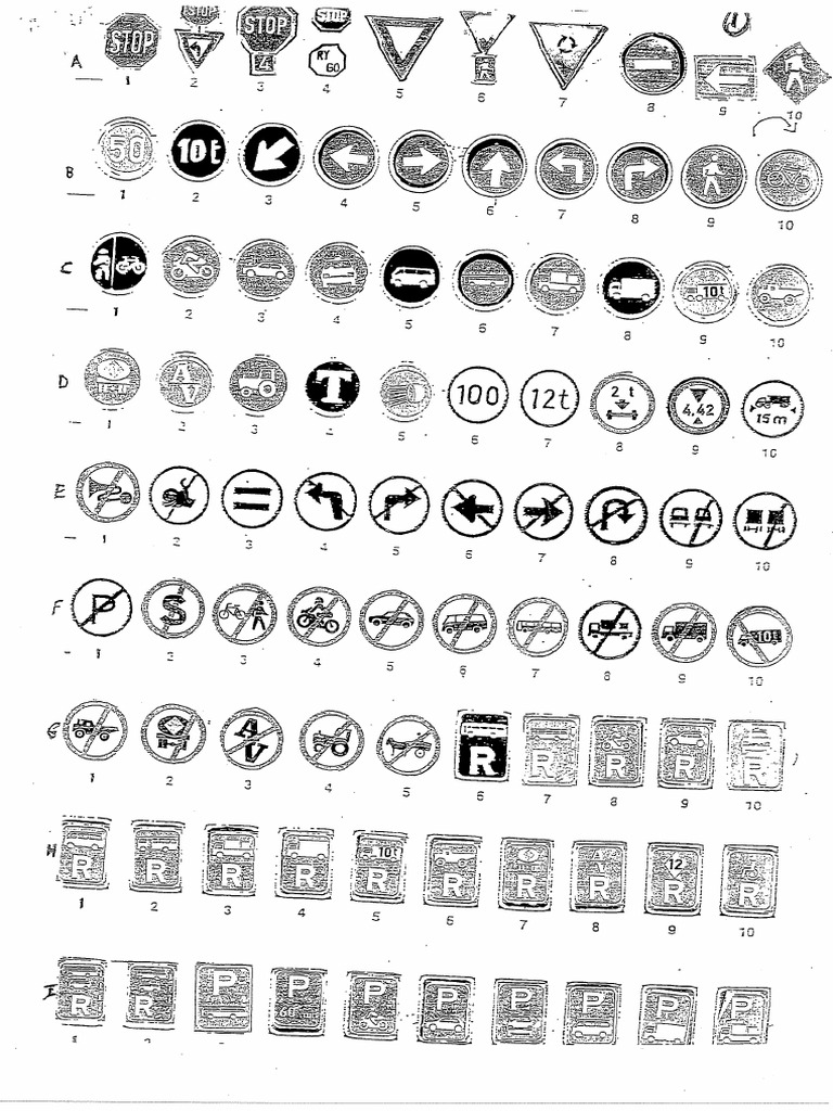 Road Signs | PDF