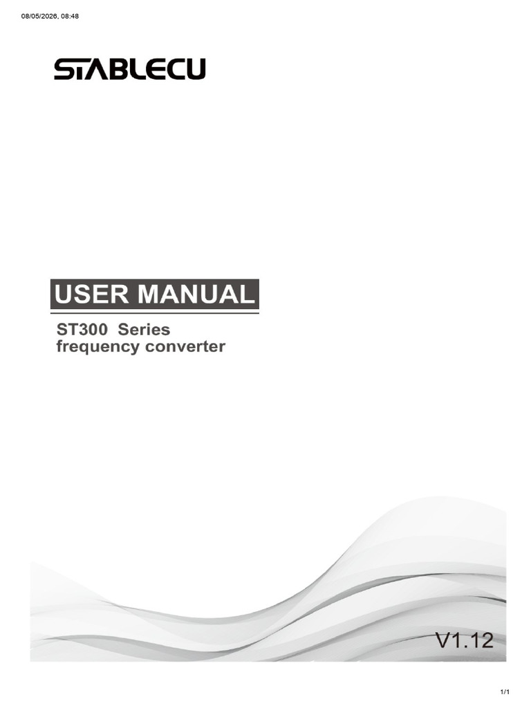 Inversor Stablecu ST300 Serie | PDF