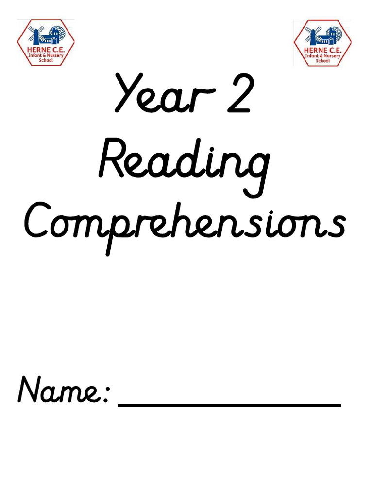 y2 Reading Comprehension Book | PDF
