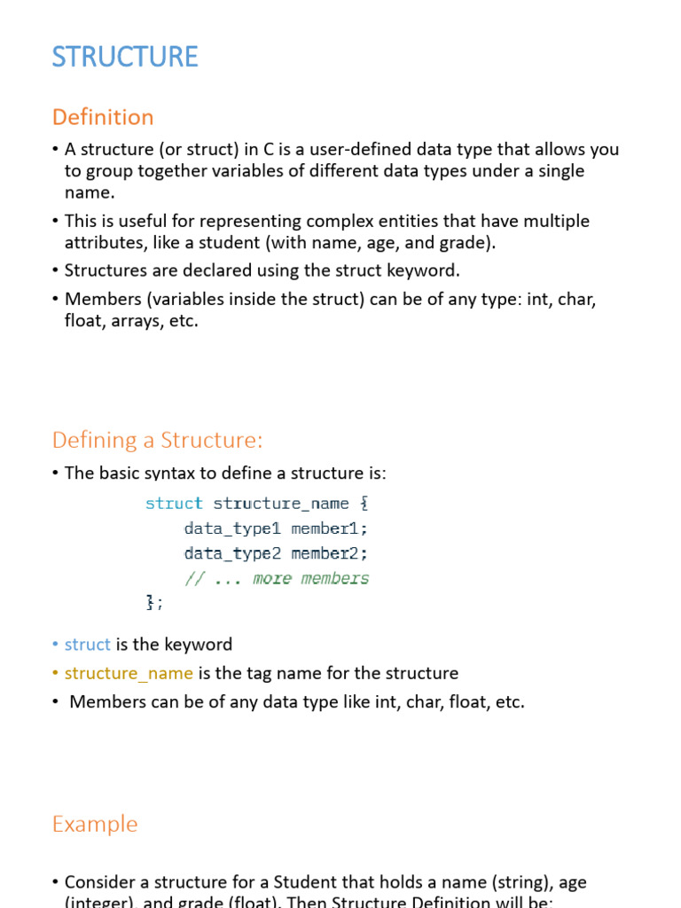 Structure, Pointers, DMA | PDF | Pointer (Computer Programming ...