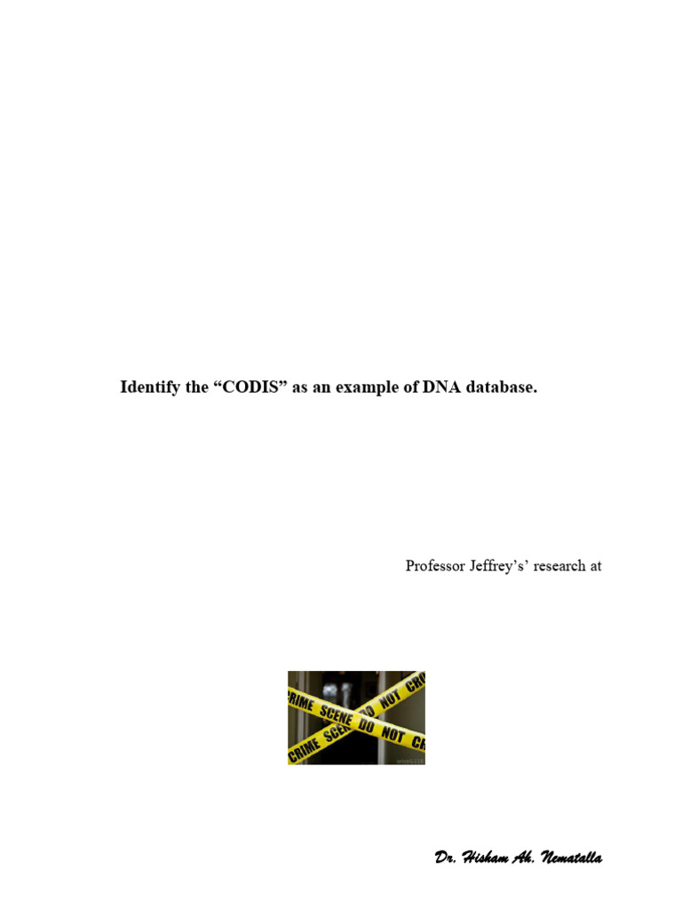 DNA Fingerprinting | PDF | Microsatellite | Dna Profiling