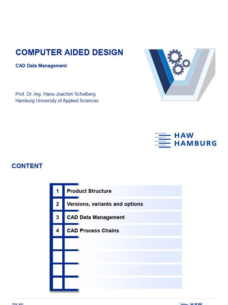 TDCAD CAD-DataManagement A2 | PDF | 3 D Printing | Computer Aided Design