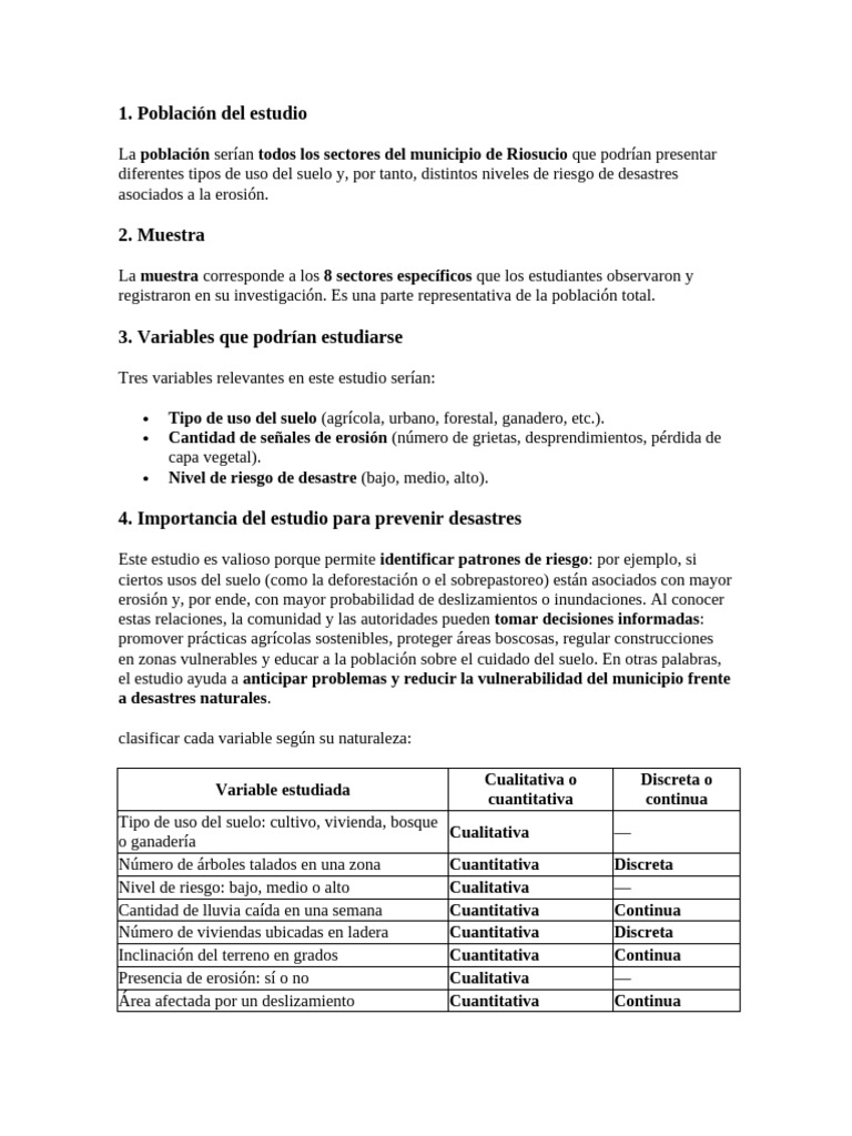 Esta Di Stica | PDF | Suelo | Erosión