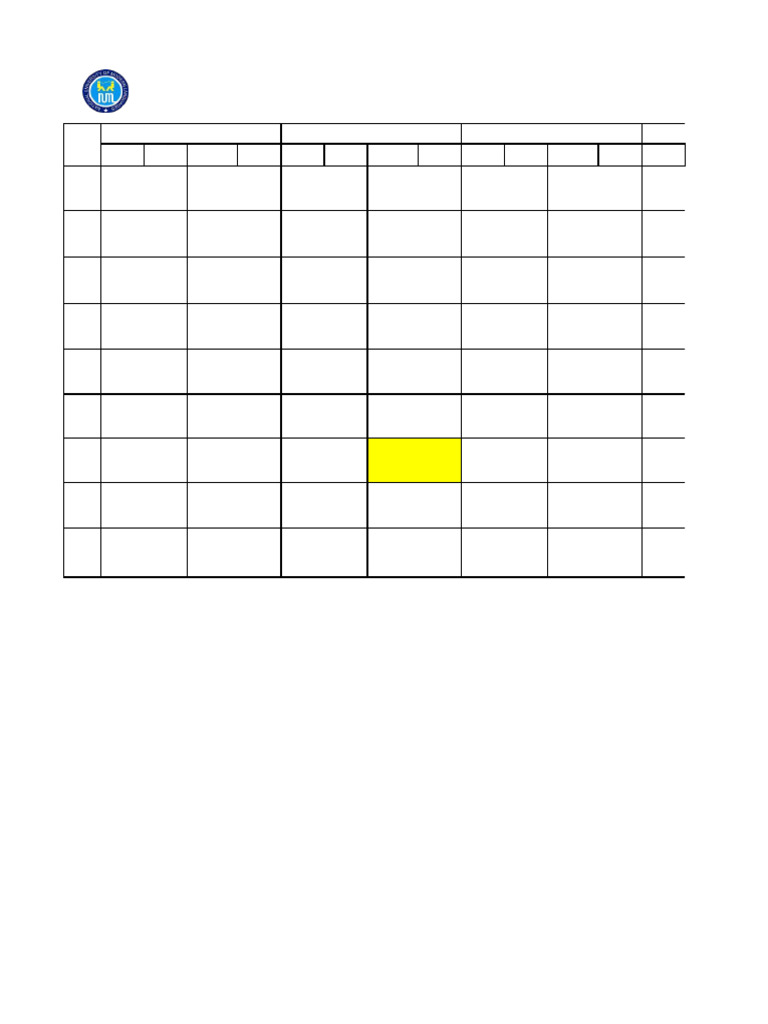 Timetable Spring 2026.Xlsx | PDF | Writing
