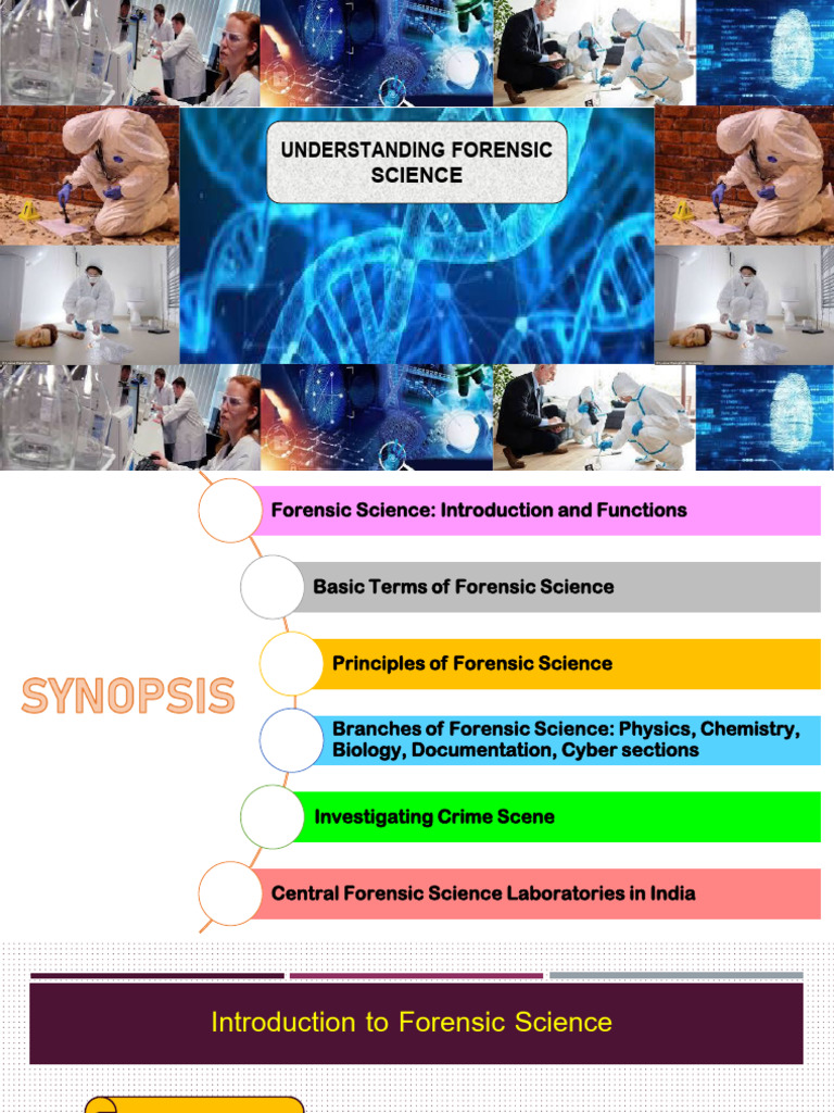 Understanding Forensic Science | PDF | Dna | Forensic Science