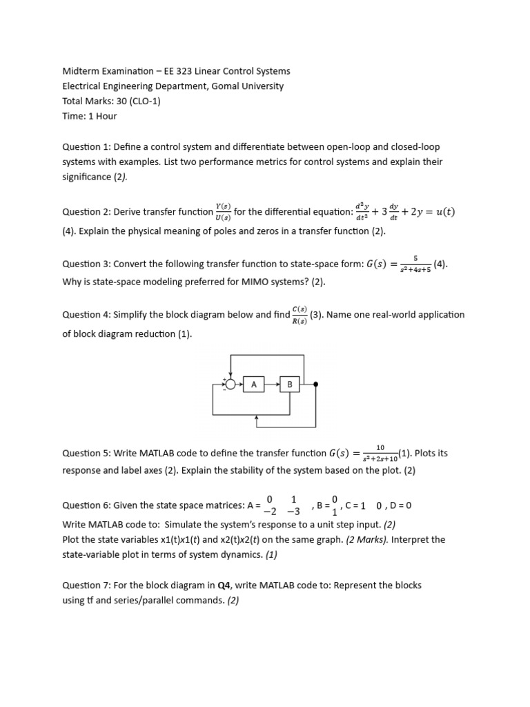 6.1 Mid Exam LCS | PDF