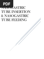Orogastric Tube Feeding Checklist | PDF | Clinical Medicine | Medical ...