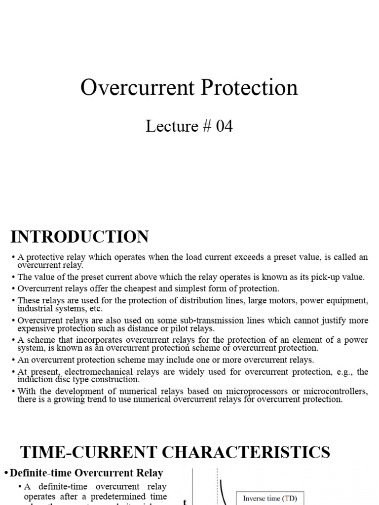 Lec 04 | PDF | Relay | Fault (Geology)