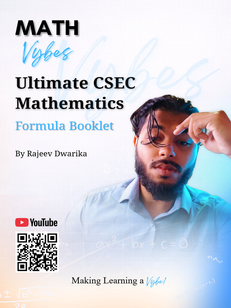 Ultimate CSEC Mathematics Formula Sheet.pdf | PDF | Multiplication ...