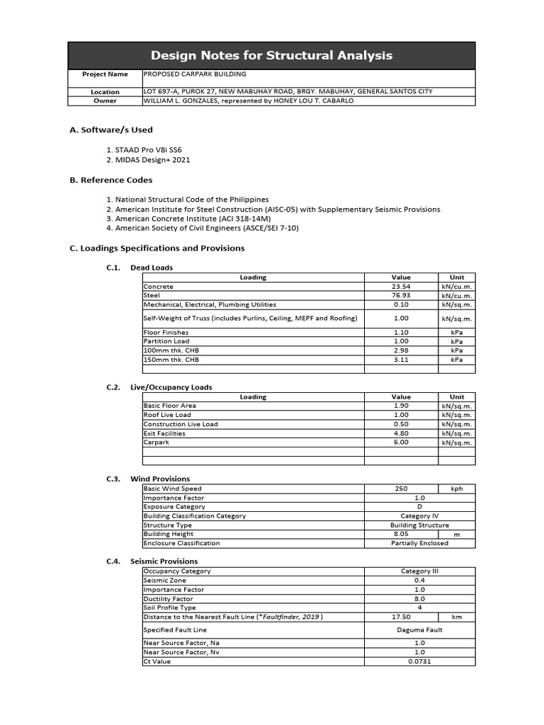 2026-011 Structural Analysis rev 1 20260426 | PDF | Structural ...