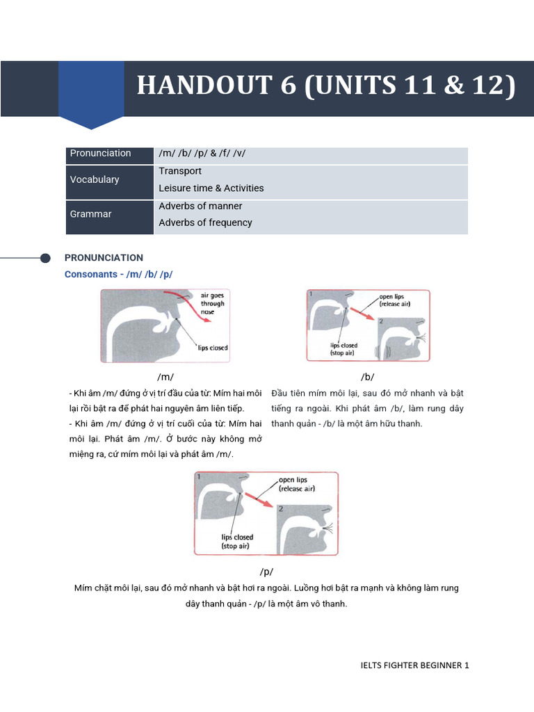 Handout 6 (Unit 11+12) | PDF