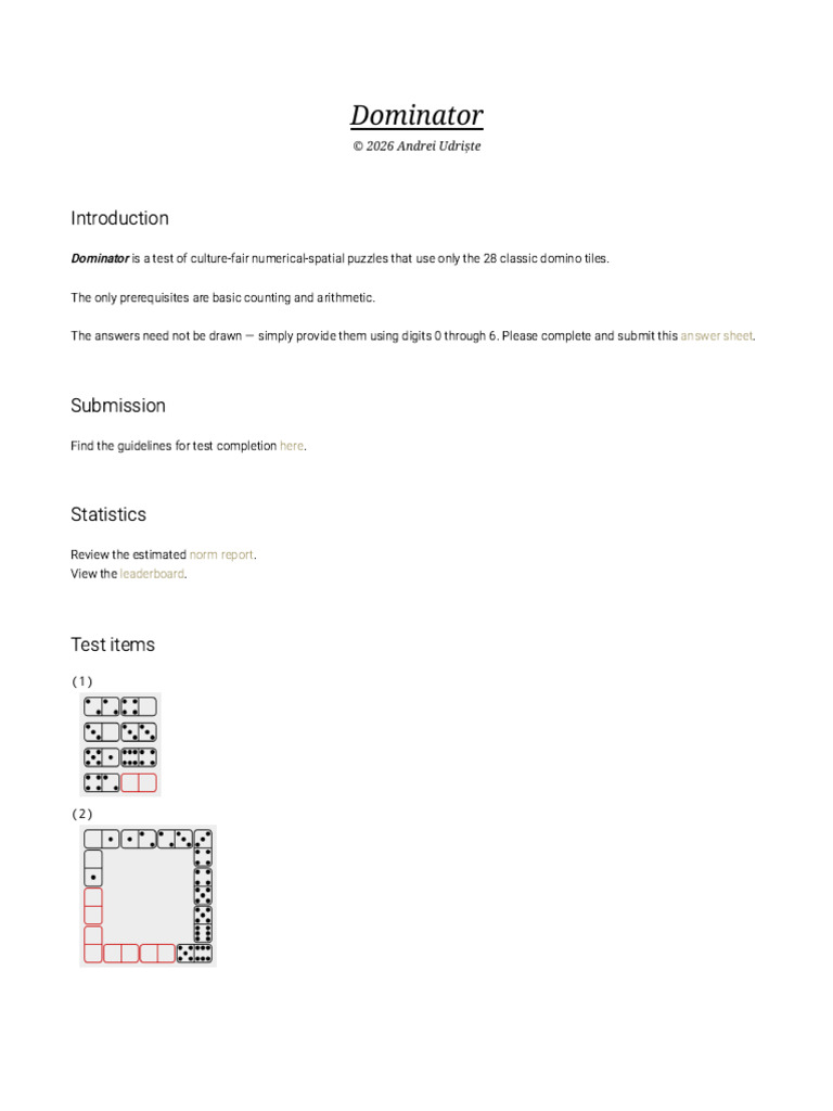 Dominator | PDF