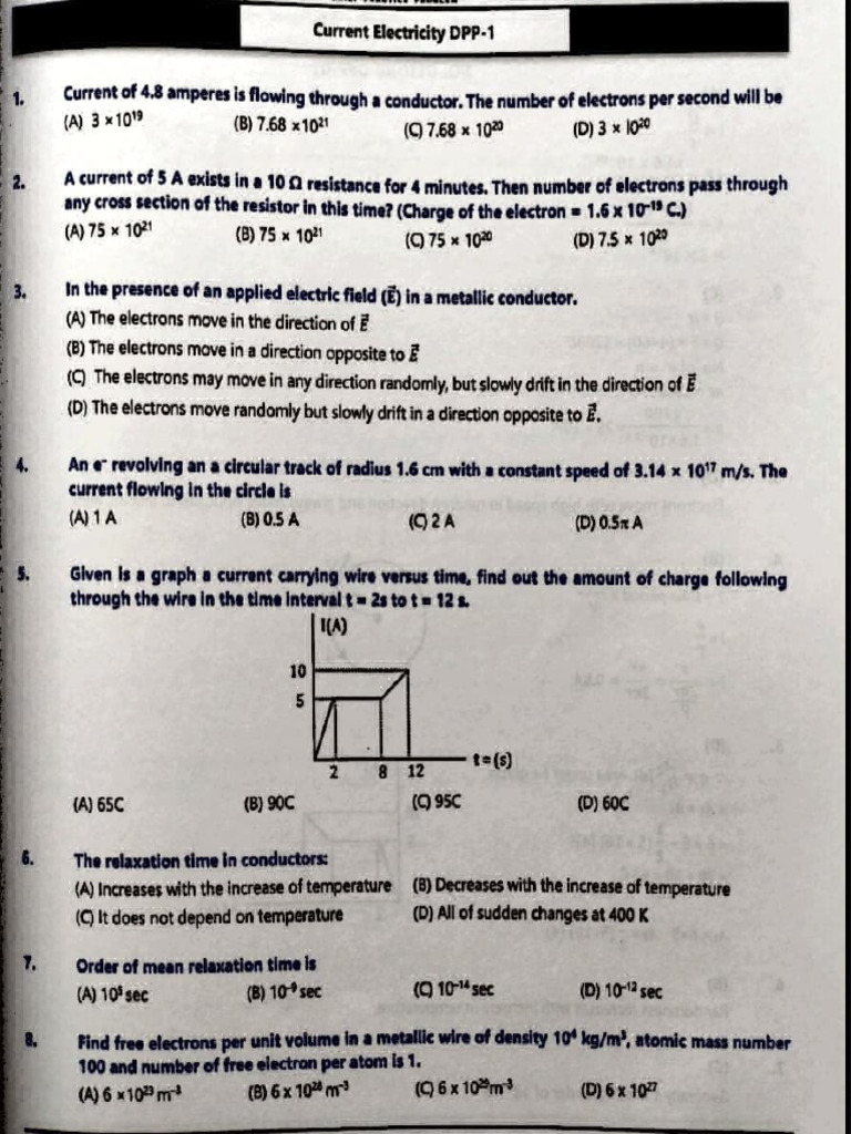 Current DPP 1 to 5 | PDF