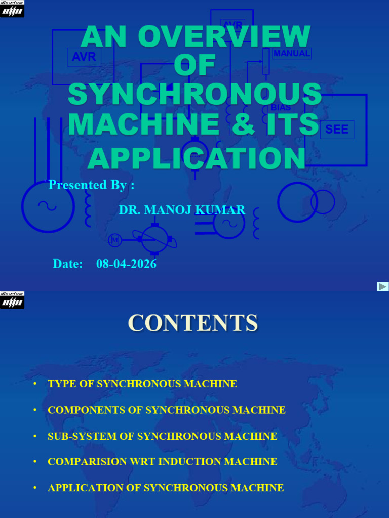 Synchronous Motor Application | PDF | Electric Motor | Electrical ...