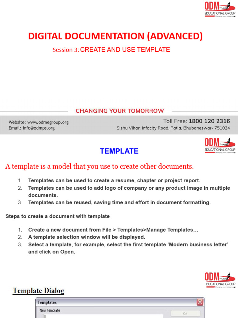 STD X SESSION-3-Digital Documentation | PDF | Button (Computing ...