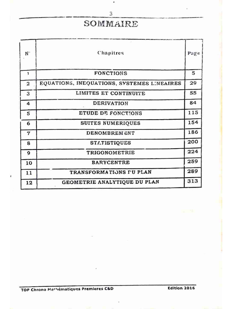 Top Chrono Math | PDF