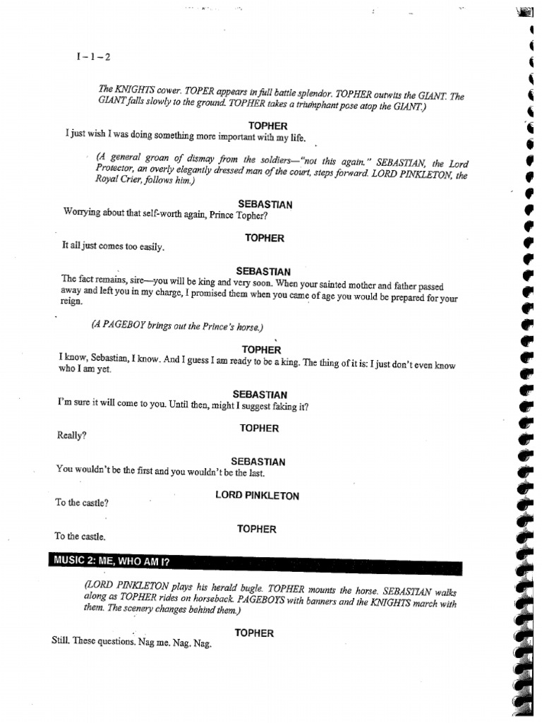 CinderellaScript Sides | PDF