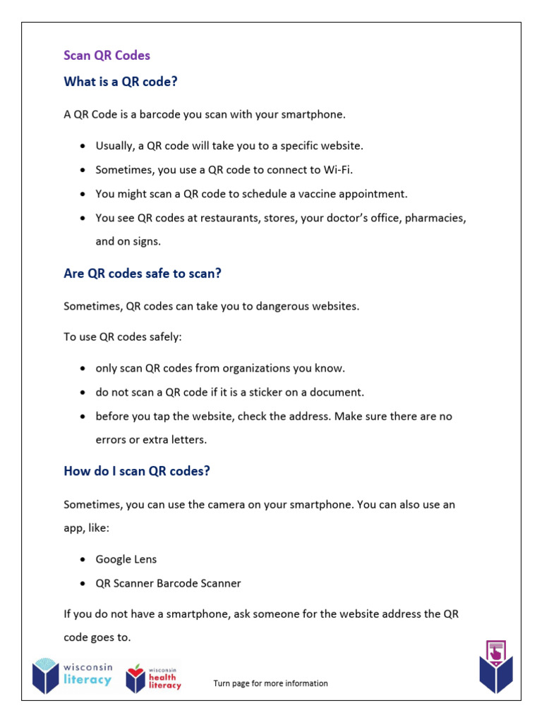 Scan QR Codes | PDF
