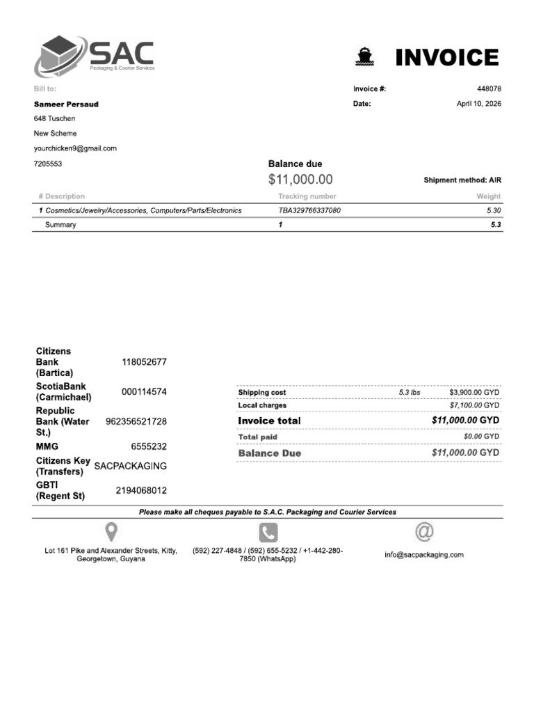 Sp Invoice | PDF