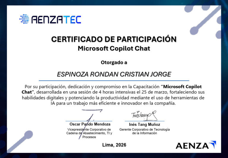Espinoza Rondan Cristian Jorge | PDF