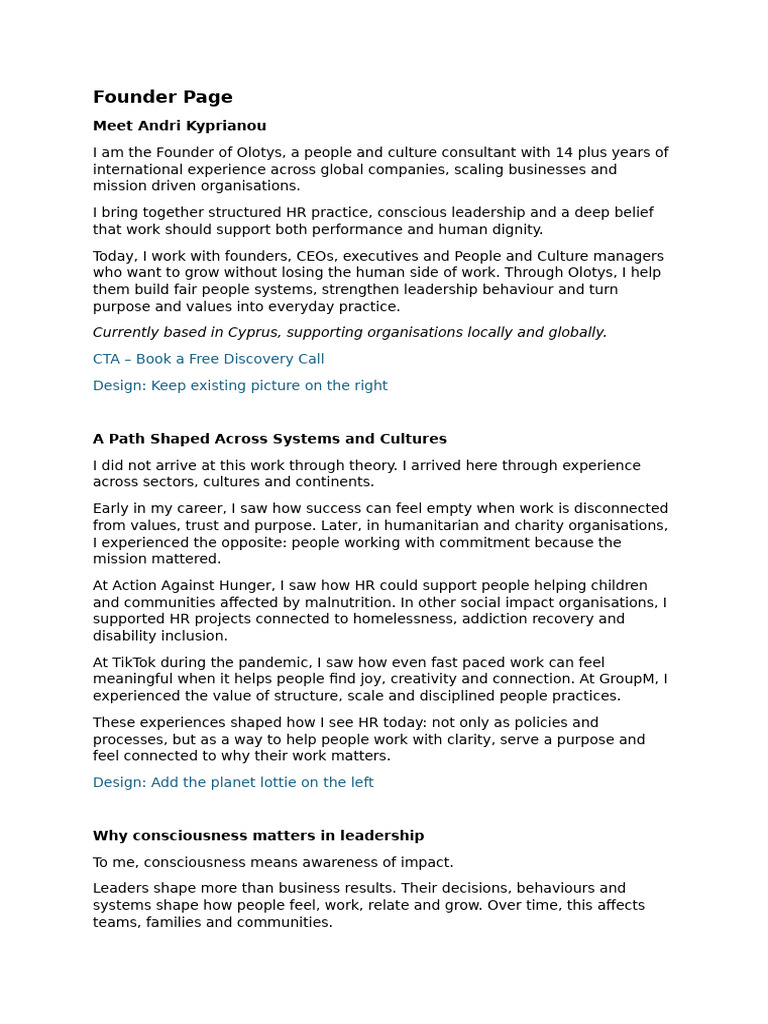 Founder Page Edition 3 | PDF | Leadership | Psychology