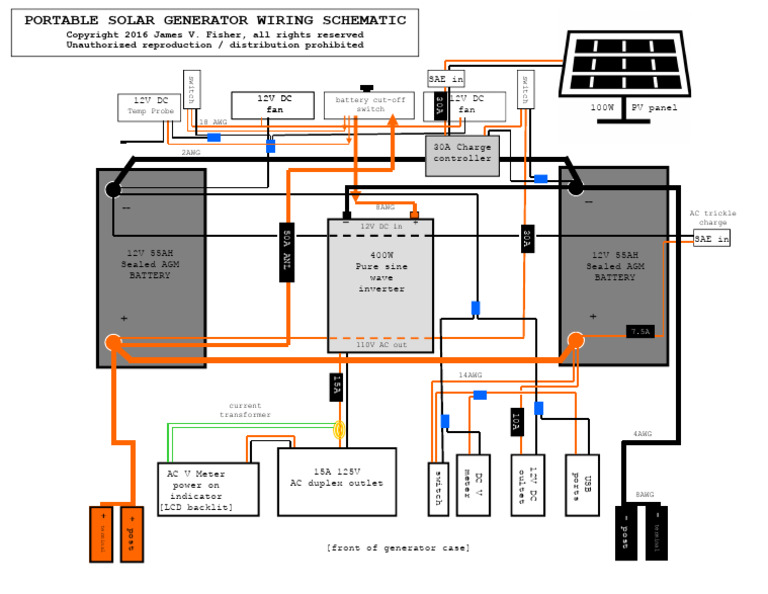 Poweer Station Wiring Schematic | PDF | Power Engineering | Energy ...