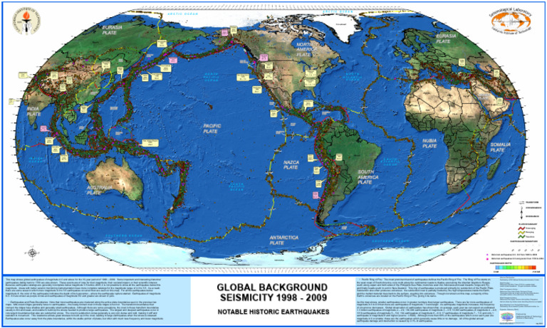1.1.5 Mapa Actividad Sismica | PDF