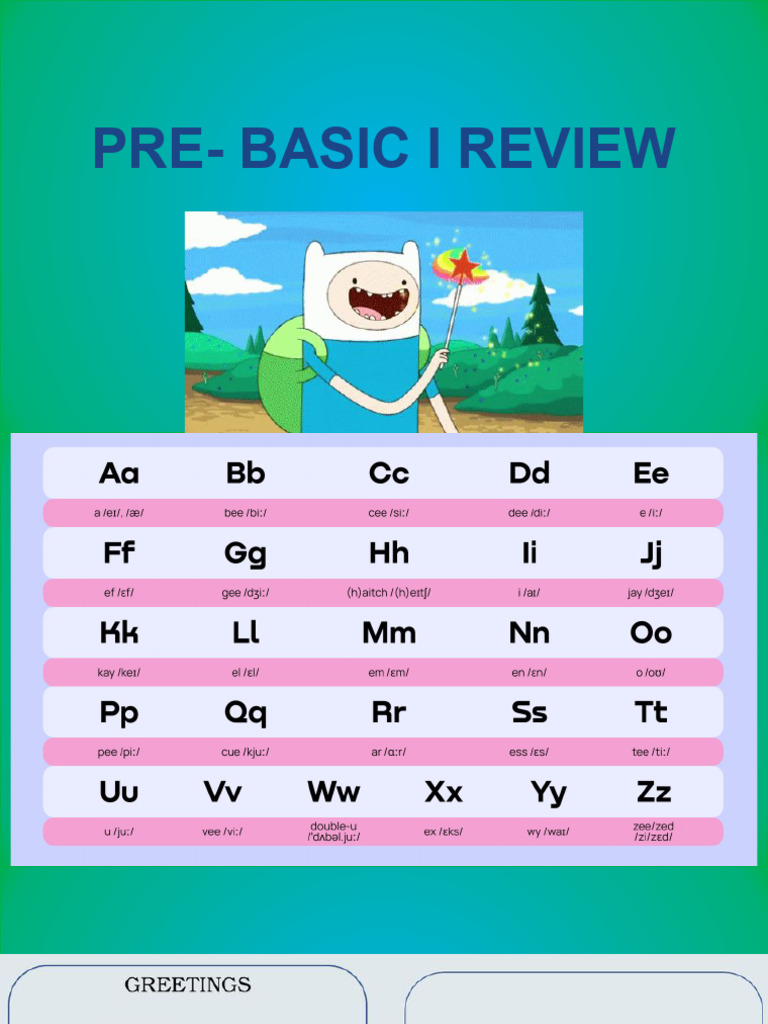 Pre- Basic i Review | PDF