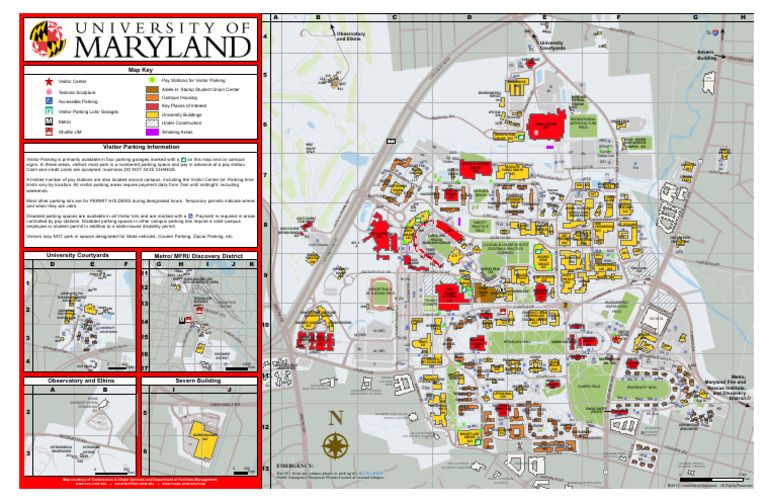 UMD Campus Map | PDF