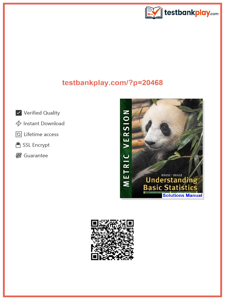Understanding Basic Statistics International Metric Edition 7th Edition ...