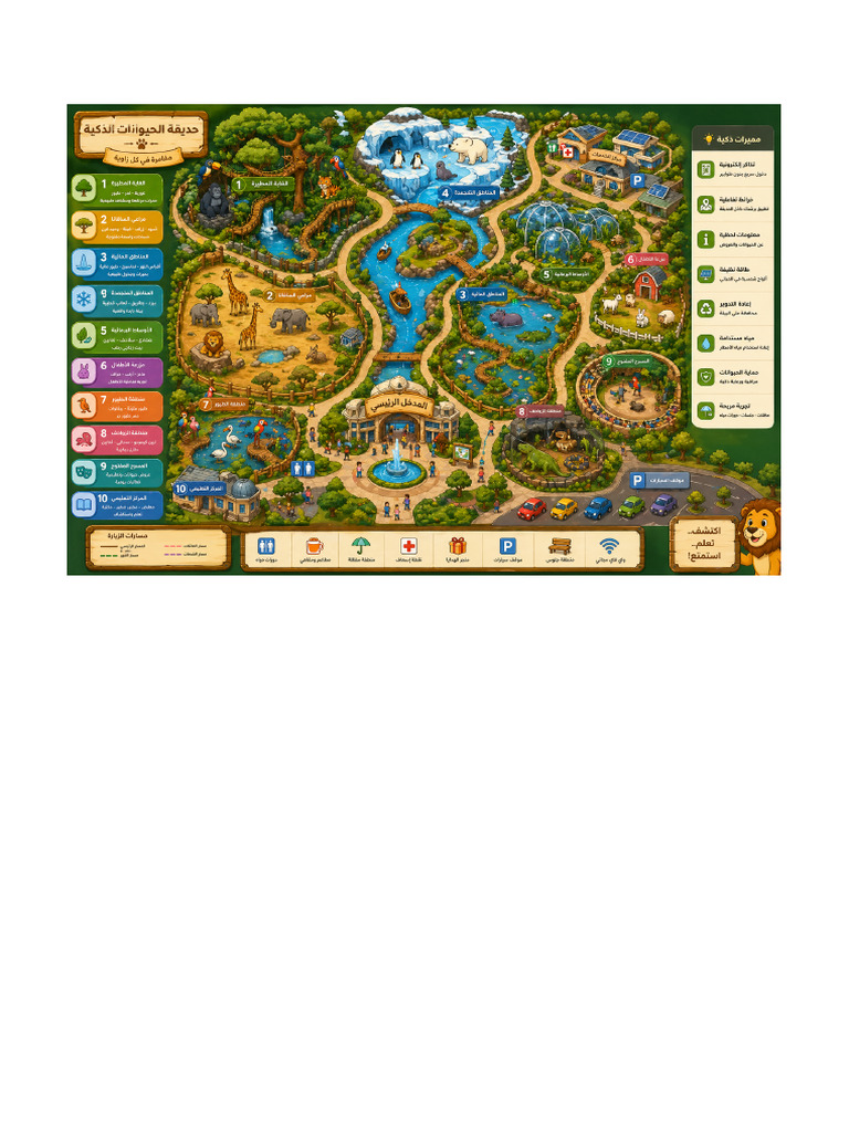 Zoo Map Printable | PDF