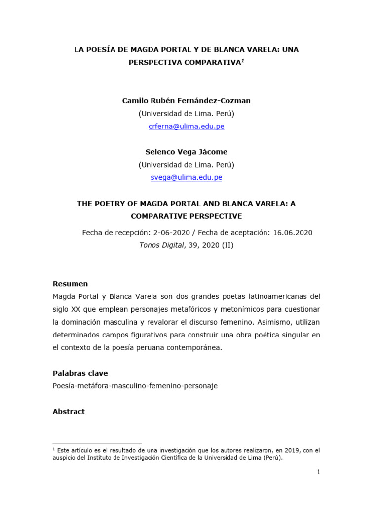 Fernandez, Magda Portal | PDF | Ensayos | Jacques Lacan
