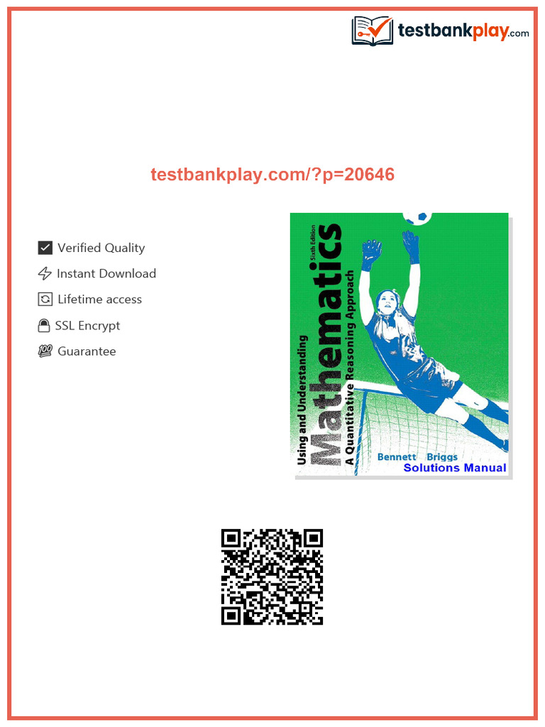 Using and Understanding Mathematics 6th Edition Bennett Solutions ...