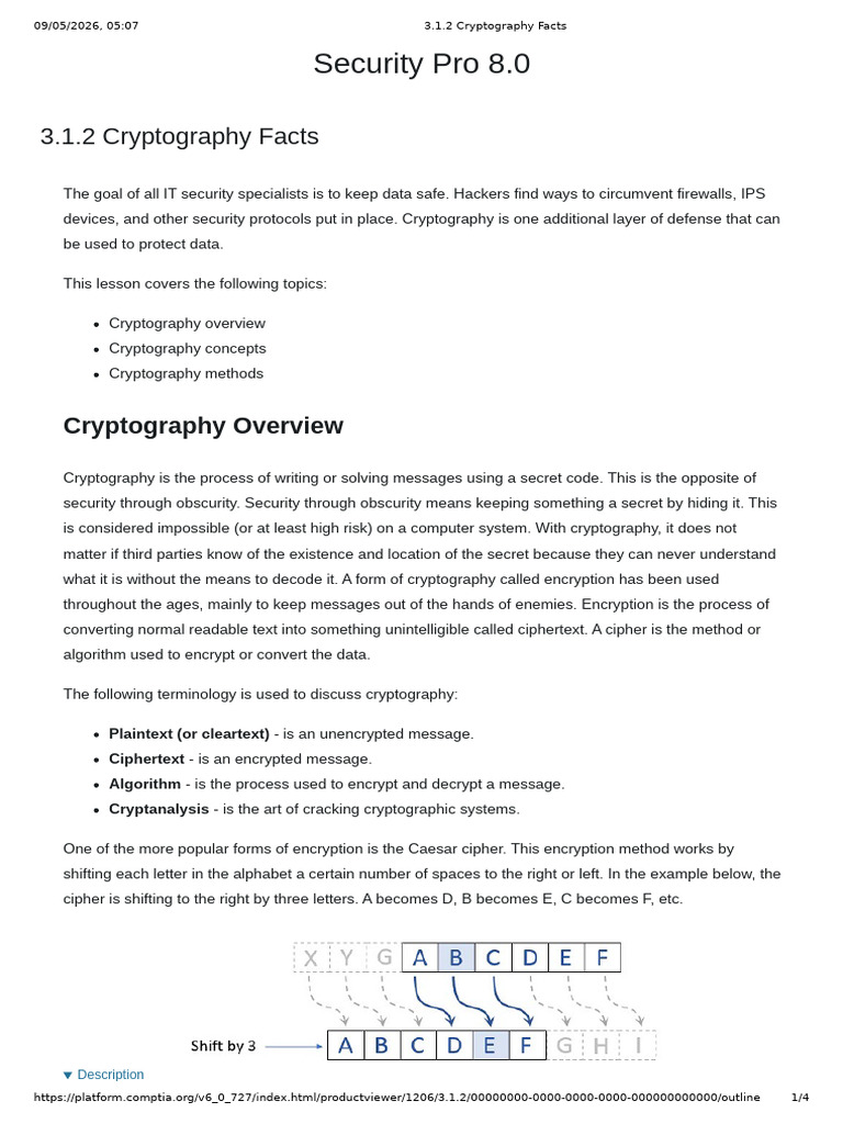 3.1.2 Cryptography Facts | PDF | Cryptography | Encryption