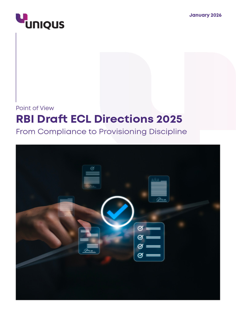 RBI Draft ECL Directions 2025 | PDF | Risk Management | Business