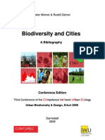 Biodiversity and Cities Bibliography