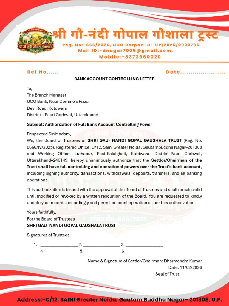 Controlling Letter | PDF