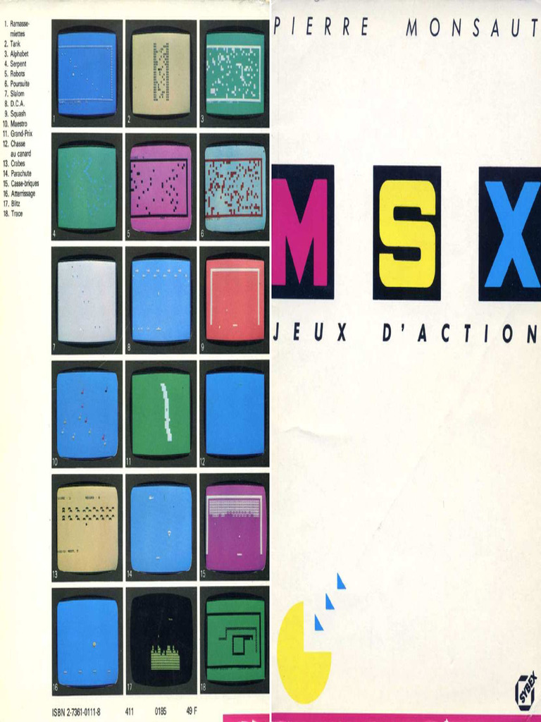 MSX-Basic Jeux Action | PDF