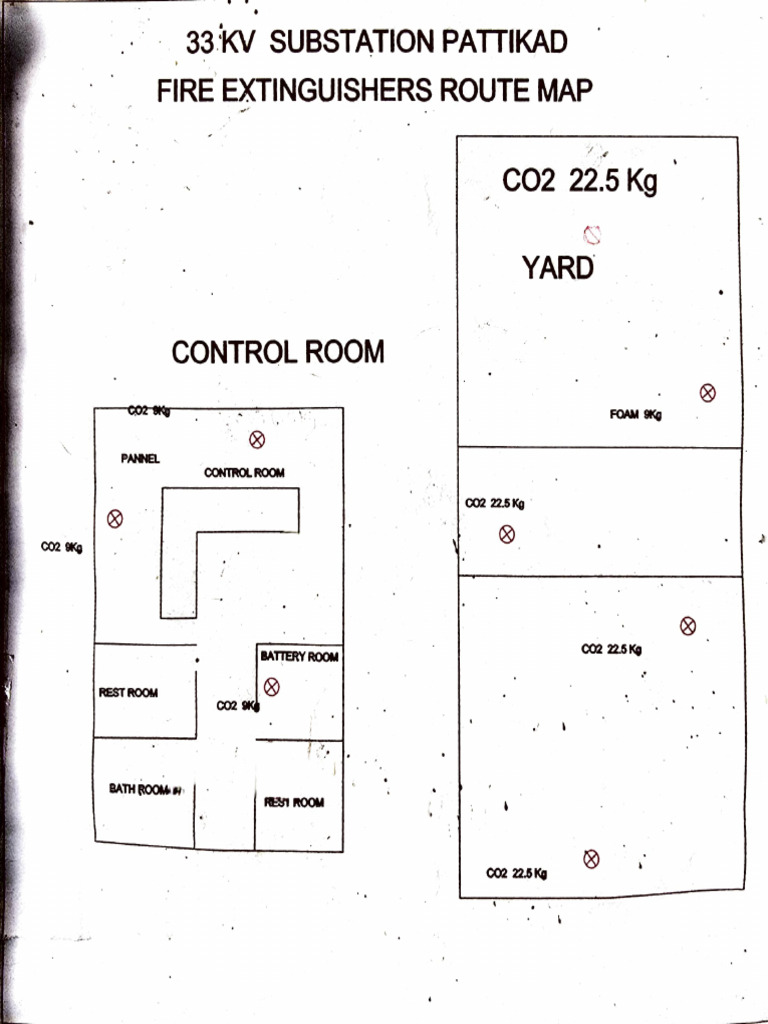 Fire Extinguisher Map Ptkd | PDF