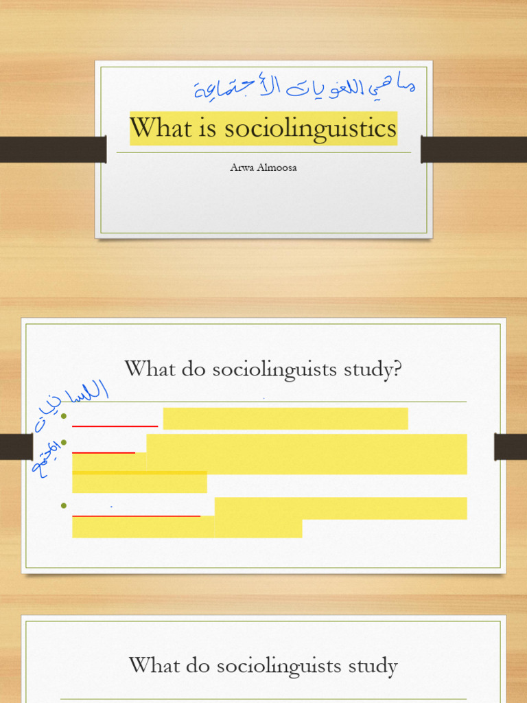 Sociolinguistics Week 1 | PDF | Sociolinguistics | Linguistics