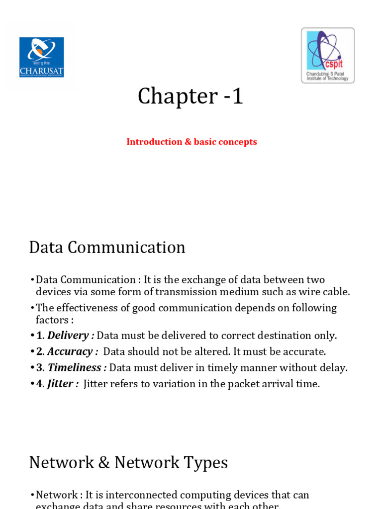 Chapter - 1 DCN | PDF | Network Topology | Computer Network