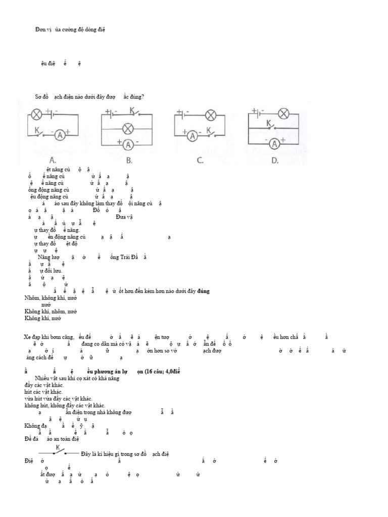 KIEM TRA KHTN CUOI KY 2 LOP 8 | PDF