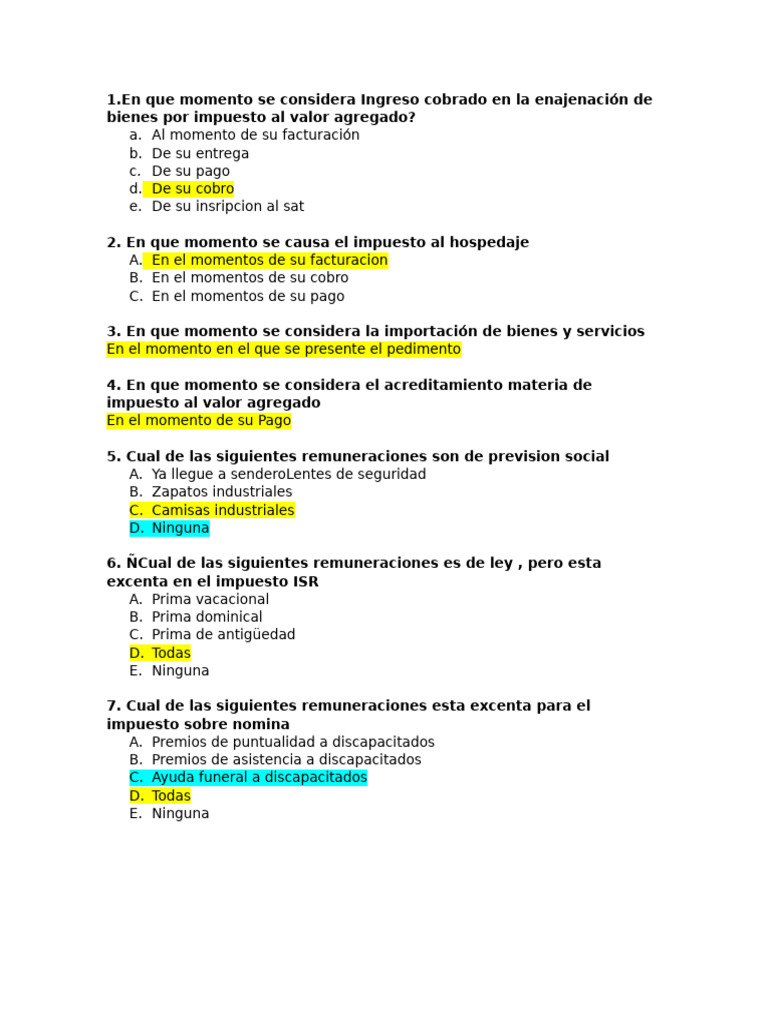 Guia Impuestos | PDF